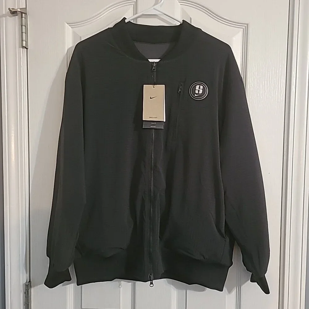 Nike Dri-FIT Men's Medium Sabrina Reversible Black Basketball Jacket FV3164-010